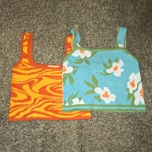 BUNDLE Sage & Oak Tank/ Crop Tops